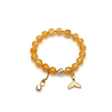 Girls Mermaid Fishtail Bracelet Rabbit Pendant Christmas Jewelry