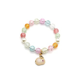 Girls Mermaid Fishtail Bracelet Rabbit Pendant Christmas Jewelry