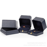 European Jewelry Storage Box Leather Pendant Necklace Organizer Box