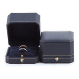 European Jewelry Storage Box Leather Pendant Necklace Organizer Box