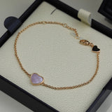 Sterling Silver Chain Clover Bracelet for Women Party Wedding Jewelry