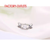 925 Wedding Engagement Ring Size 6 7 8 9