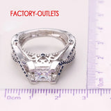 925 Wedding Engagement Ring Size 6 7 8 9