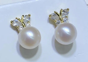 925 Silver Earrings Findings for Pearls Coral Stones