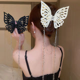 Butterfly Hair Claws Barrettes Acrylic Double Layer Hair Accessories