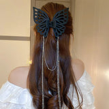 Butterfly Hair Claws Barrettes Acrylic Double Layer Hair Accessories