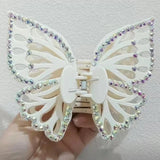 Butterfly Hair Claws Barrettes Acrylic Double Layer Hair Accessories