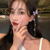 Korean Metal Tassel Hairpin Women's Hanfu Retro Hair Accessory