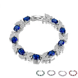 Butterfly Rhinestone Zircon Bracelet Metal Wrist Chain Love Bracelet