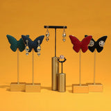 Butterfly Shape Earring Display Stand Jewelry Organizer Storage