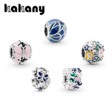 Flower Arrangement Charm 925 Sterling Silver Jewelry