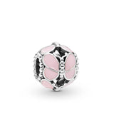 Flower Arrangement Charm 925 Sterling Silver Jewelry