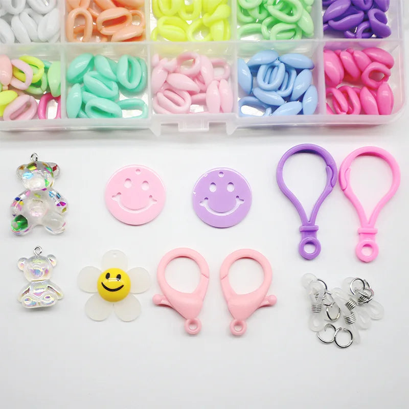 Candy Acrylic Lanyard Mask Chain DIY Kit