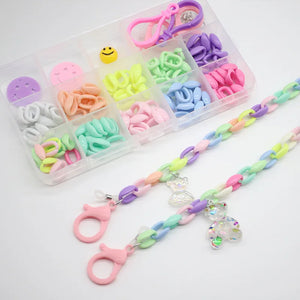 Candy Acrylic Lanyard Mask Chain DIY Kit