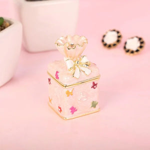 Candy Shape Jewelry Storage Boxes Enamel Alloy Gift Containers