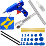 Car Dent Puller Repair Tools Set T-Bar Dent Remover Sheet Metal Suction Cup Pull