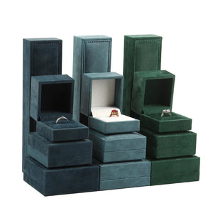 Car Line Jewelry Box Thick Edge Ring Box Pendant Bracelet Box