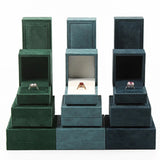Car Line Jewelry Box Thick Edge Ring Box Pendant Bracelet Box