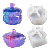 Crystal Pinecone Pumpkin Storage Tank Silicone Mold