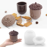 Crystal Pinecone Pumpkin Storage Tank Silicone Mold