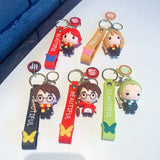 Cartoon Anime Magic Movie Wizard Pendant Keychain Car Key Chain Key Ring