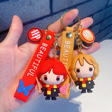 Cartoon Anime Magic Movie Wizard Pendant Keychain Car Key Chain Key Ring