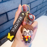 Cartoon Anime Magic Movie Wizard Pendant Keychain Car Key Chain Key Ring