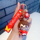 Cartoon Anime Magic Movie Wizard Pendant Keychain Car Key Chain Key Ring
