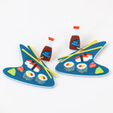 Cartoon Chopsticks Acrylic Drop Earrings for Women
