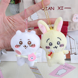 Plush Toy Doll Pendant Keychain for Kids Girls