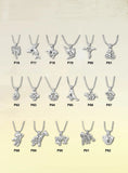 Cartoon Animal Cage Pendant Necklace - Cute Animal Jewelry