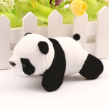 Cute Plush Panda Keychain for Backpacks Key Chain Ring