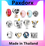Cartoon Style Cat Dog Elephant Charm Beads for Bracelets