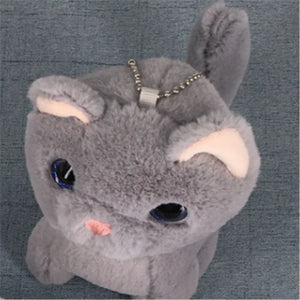 Cute Cat Key Chain Ring for Cat Lovers
