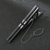 Chain Tie Clip Crystal Tie-clips Wedding Accessories