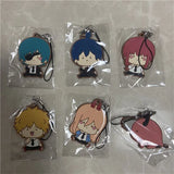 Chainsaw Man Keychains PVC Character Cosplay Props Key Rope Anime Pochita