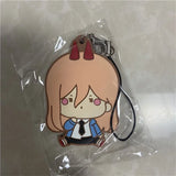 Chainsaw Man Keychains PVC Character Cosplay Props Key Rope Anime Pochita
