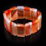 Chalcedony Red Agate Hand String Jewelry