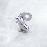 Corgi Dog Charm Pendant 925 Sterling Silver Jewelry Gift