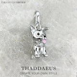 Corgi Dog Charm Pendant 925 Sterling Silver Jewelry Gift