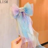 Kids Rainbow Bow Hair Band for Girls