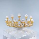 Crystal Crown Girl Bride Wedding Headdress Birthday Party Accessory