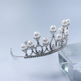 Crystal Crown Girl Bride Wedding Headdress Birthday Party Accessory