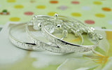 Kids 925 Silver Bangles Chinese Money Pendants Solid Bracelets Baby Jewelry