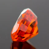 Red Oval CZ High Carbon Lab Diamond for Jewelry Making