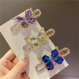 Chinese Pearls Hair Clips for Women Geometric Animal Barrettes Headwear