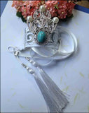 Chinese Traditional Men's Jewelry Headdress Hanfu Men&Women Hairwear Cos Prop
