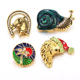 10pcs/lot 18MM Snap Jewelry Metal Snap Buttons for DIY Snap Bracelets