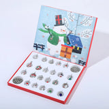 Christmas Beaded Bracelets Gift Set Calendar DIY Jewelry