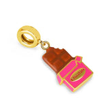 Christmas Candy Cookies Socks Snowman Bracelet Charm DIY Jewelry